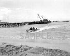 Lvt Amtrac Heads For Biak Beach 1944 World War Ii Wwii Ww2 8x10 Photo 119c