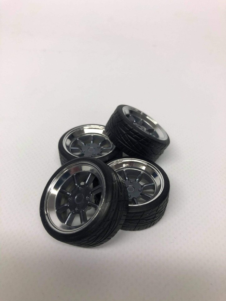 Watanbe 16 Inch 1/18 PLASTIC Universal Wheel Set Choose Colour