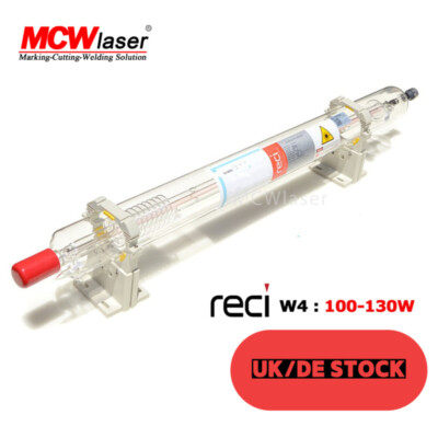 RECI 100W (Peak 130W) CO2 Laser röhre W4 S4 140cm in EU Schiffsfrei & MwSt