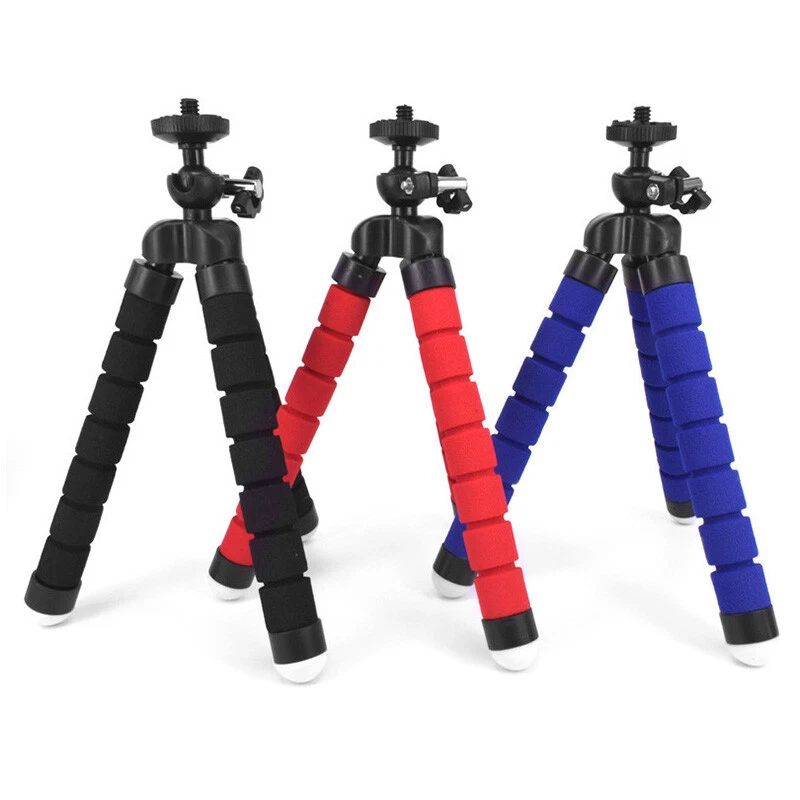 Soporte de trípode ajustable pulpo soporte de teléfono flexible para iPhone soporte de cámaraɞ Foto 4 de 4