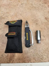 Endeavor Compact Tool Kit Multi-Tool - Gator Grip Socket Adapter w/Sheath ~ New