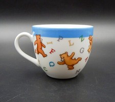 Tiffany  Co Alphabet Bears Baby Cup Mug Blue Border 2006