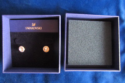 Ohrringe Swarovski Stud Angelic 5505470 Ohrringe Punto Luce Kristalle Gold