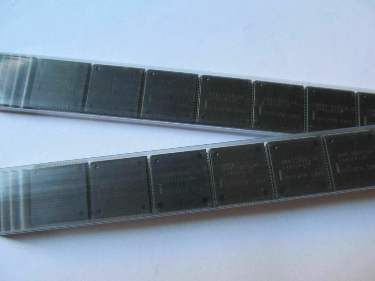 5PCS N80C186XL20 PLCC-68 IC Microprocessor 16-BIT High
