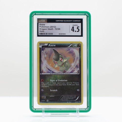 Axew graded CGC 4.5 for sale on eBay