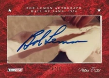 BOB LEMON 2008 Tristar Signa Cuts Autograph  /16 Cleveland Indians HOF