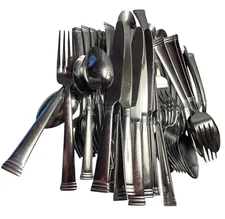 PARADISE by Towle Living Collection Stainless 18/0 Lot of 58 pcs Flatware