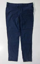 Columbia Navy Blue Stretch Lightweight Pocket Travel Active Slim Pant Women 6/38