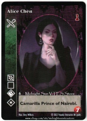 Alice Chen Ventrue New Blood V:TES VTES Vampire CCG