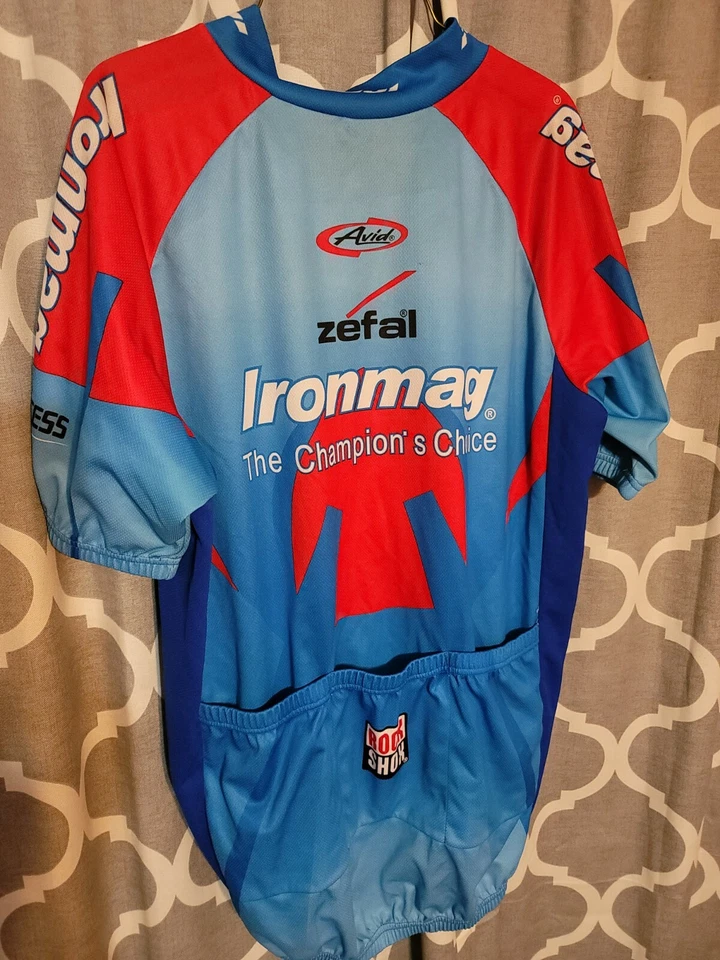 Мужская футболка Michelin Tioga Ironmag Champion TruVativ велосипед велосипед XXLarge - Изображение 3 из 3