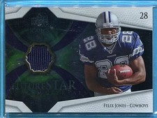 FELIX JONES ~ 2008 Upper Deck Icons Future Stars Materials #FSM18 JERSEY