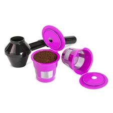 Cafe-Fill Value Pack By Perfect Pod Reusable K Cup Coffee Scoop for Keurig Mini 