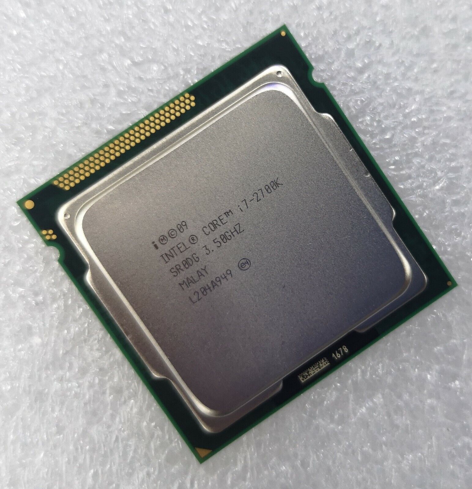 Intel Core i7-2700K Desktop CPU CM8062301124100 LGA1155 unlock Good  Condition