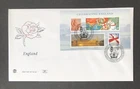 GB 2007 STUART FDC CELEBRATING ENGLAND SET WITH TRAFALGAR SQUARE SHS PMK