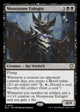 Moonstone Eulogist 0019 Non Foil Rare Bloomburrow Commander MTG NM