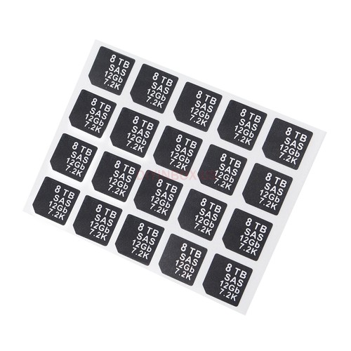 Lot of 40 Capacity Sticker Labels for DELL G14 G15 DXD9H X7K8W HDD Tray Stickers - Picture 164 of 189