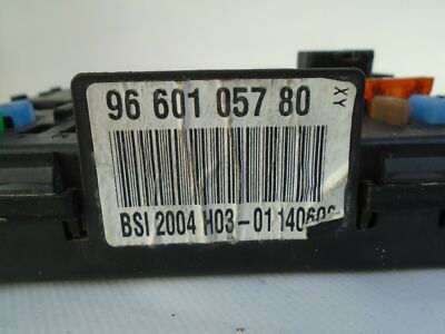 BSI fuse box Peugeot 9660105780 96 601 057 80 | eBay