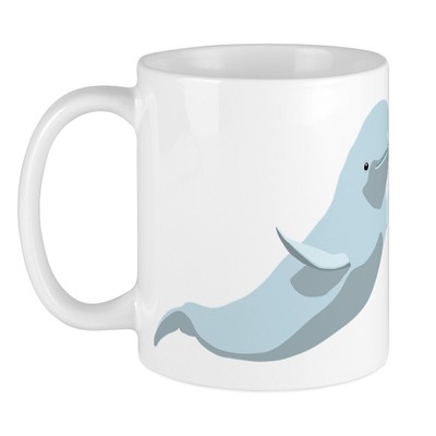 CafePress Beluga Mug 11 oz Ceramic Mug (251227514)