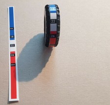 Mercedes W123, R107, W126 Temperatur rad Aufkleber für Klimaanlage. Mercedes W123, R107, W126 Temperatur rad Aufkleber für Klimaanlage.