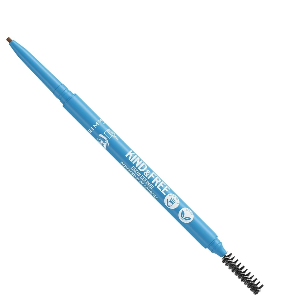 Rimmel Definisseur De Sourcils 004 Caramel - Crayon brun rétractable avec brosse - Photo 1/1