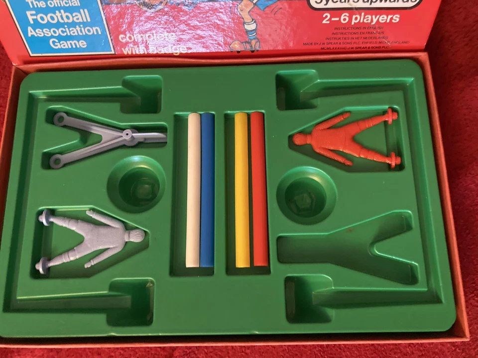 Vintage Spear's Games Blow Football Game Spears FA Foot ball Fun - Image 3 of 3