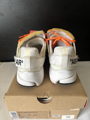 中古 Off-White × Nike Air Presto サイズ　27cm THE 10 NIKE OFF WHITE AIR PRESTO 27cm