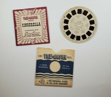 Vintage 1946 View-Master Cinderella the Glass Slipper Ft 5 with Booklet