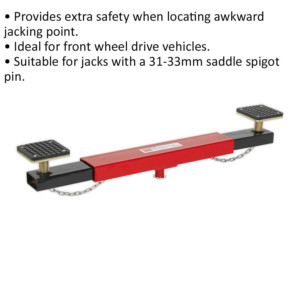 Cross Beam Adaptor 2 Tonne Capacity 580mm to 820mm Width Trolley