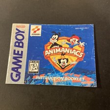 animaniacs gameboy manual