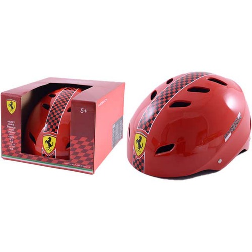 Casco per bambini Ferrari da bici bicicletta di protezione rosso taglia L |  eBay