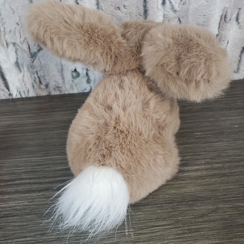 Manhattan Toy Co. Brown Bunny Rabbit Stuffed Animal Plush Cottontail 8" Long - Picture 3 of 6