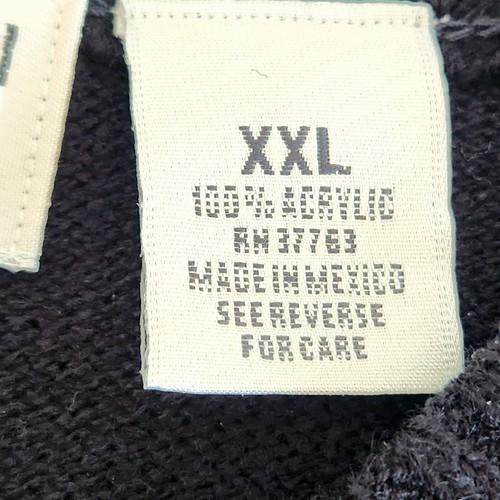 Suéter Para Hombre Pull Over Negro y Gris Estampado Fair Isle Acanalado Talla 2XL - Imagen 6 de 10