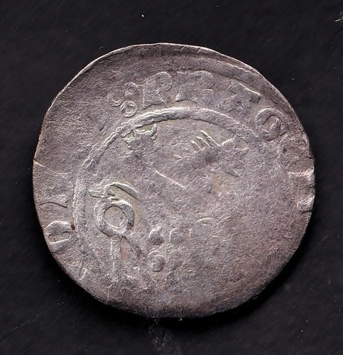 Bohemian 1363-1419 Silver Groschen Coin Reign Of Wenceslaus IV Minted Prague