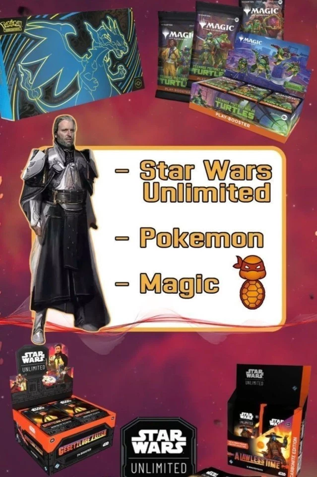 🔥 Pokemon, Magic Turtles & Strixhaven + Star Wars Unlimited 🔥