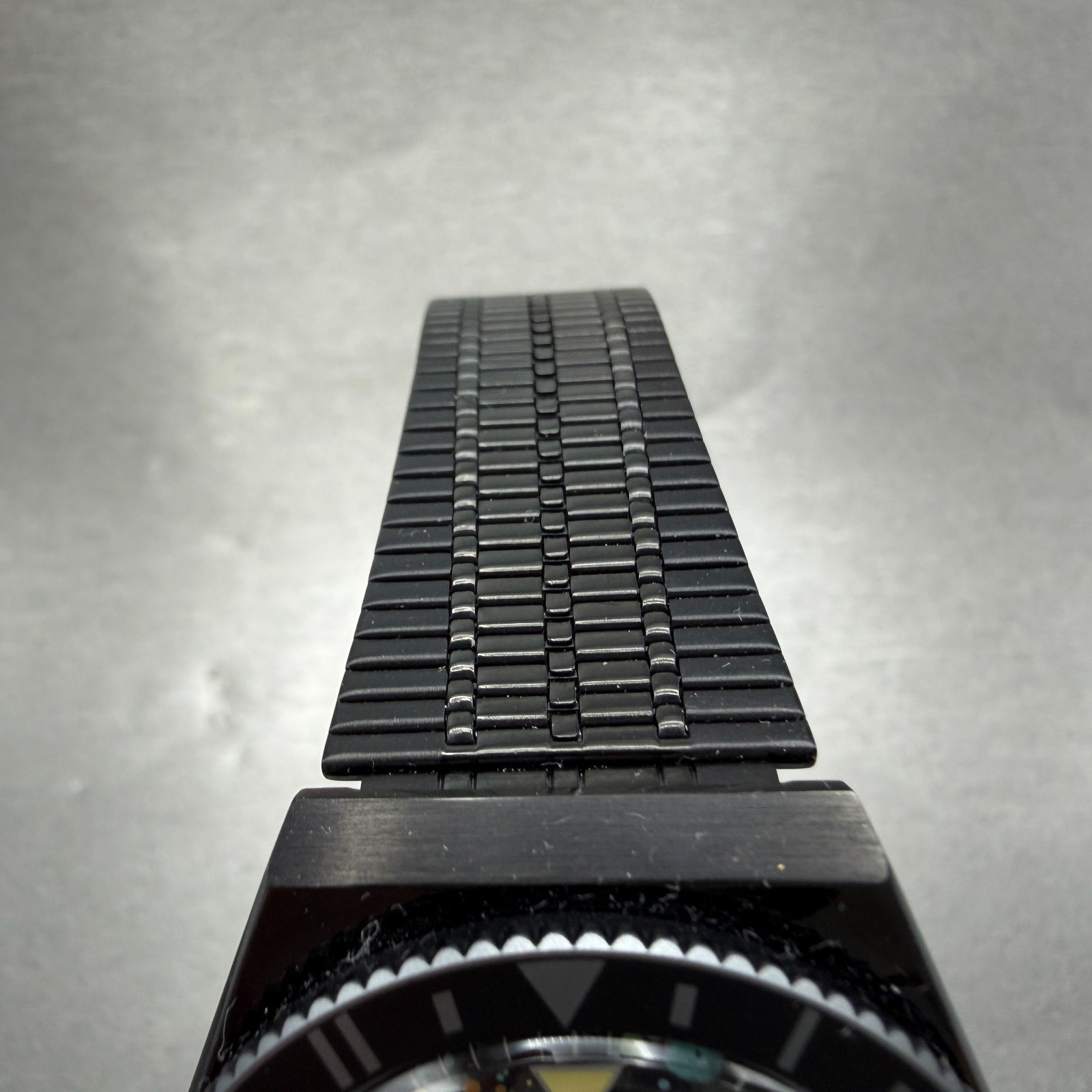 Timex Q Phantasm Watch Men 38mm Custom Dial Black Tone Daydate IFL New Battery image 5