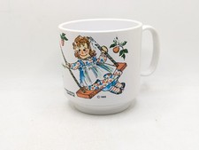 Vintage 1969 Oneida Ware Raggedy Ann and Andy Plastic Childrens Cup