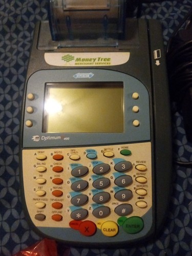 Credit Card Terminal Reader Money Tree Merchant Services Hypercom T4100 - Picture 2 of 4