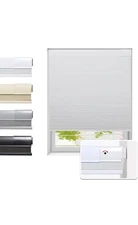 Shades, White,35.5" W x 80" H Lt183*