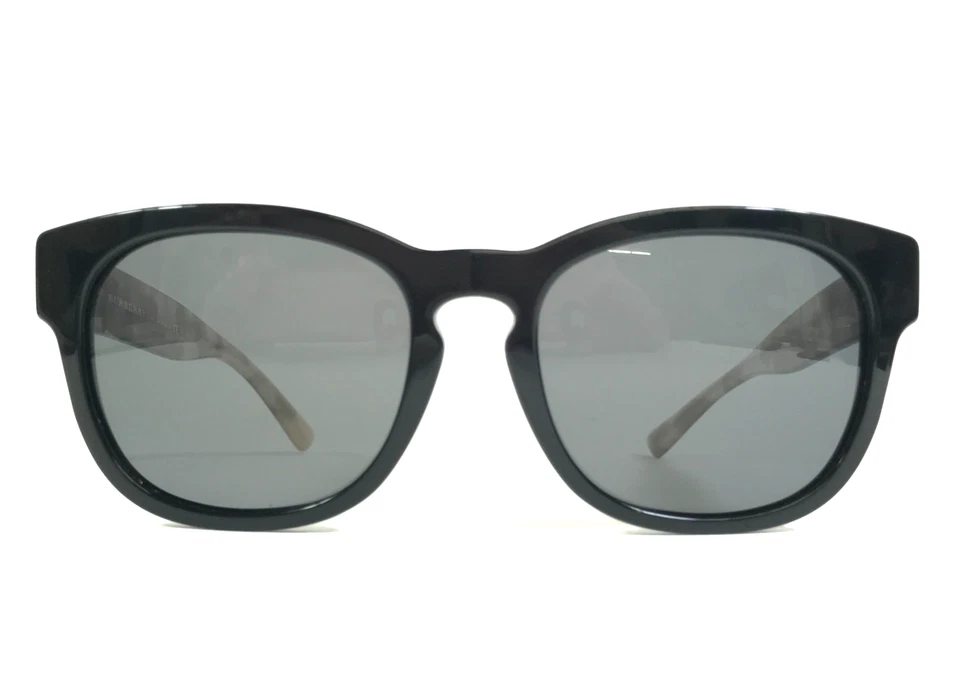 Burberry Sunglasses B4226 3600/81 Black Beige Check with Gray Polarized Lenses - Image 3 of 4