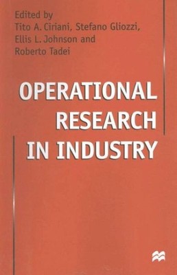 Operational Research in Industry, Hardcover by Ciriani, Tito; Gliozzi, S. (ED...