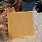 Wooden Tic Tac Toe Board Game Box w/ Hinged Lid, Green Felt Interior — photo 5