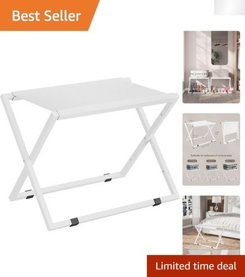 Sturdy Luggage Holder with Foldable Design - Perfect for Bedroom & Hotel Use
