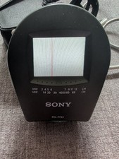 Sony Watchman FDL-PT22 Vintage 2.2" Color LCD Portable Analog TV Power Tested