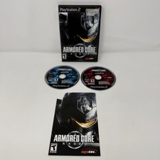 Armored Core Nexus CIB Sony PlayStation 2 PS2 Complete 2 Disc Set Manual Tested