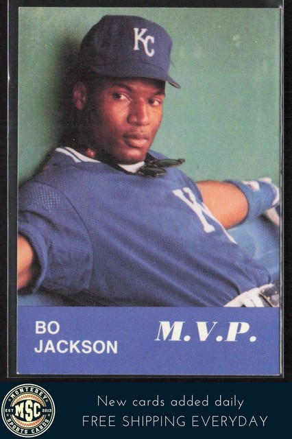 Bo Jackson 1990 M.V.P. Bo Jackson (unlicensed) #4 NM-MT+ Kansas City Royals