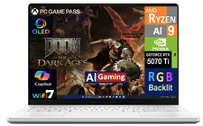 ASUS ROG Zephyrus 14" 2880x1800 Ryzen AI 9 370 32GB 1TB SSD RTX 5070 Ti W11 Pro