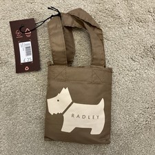 RADLEY London Womens DNA Responsible Foldaway Shopper Tote Shoulder Bag in Chai