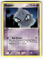 Shuppet 61/108 EX Power Keepers Common