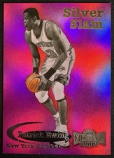 1997-98 Metal Universe Sliver Slam Patrick Ewing New York Knicks (READ)