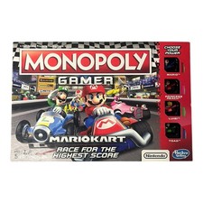 Monopoly Gamer Mario Kart - 43220-777 All Pieces Complete Board Game Nintendo